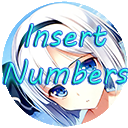 Insert Numbers